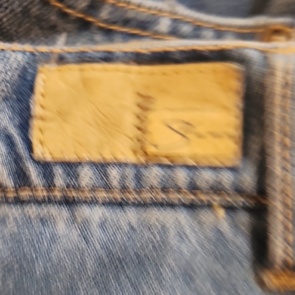Long Denim Skirt with Front Slit - Picture 7 of 7